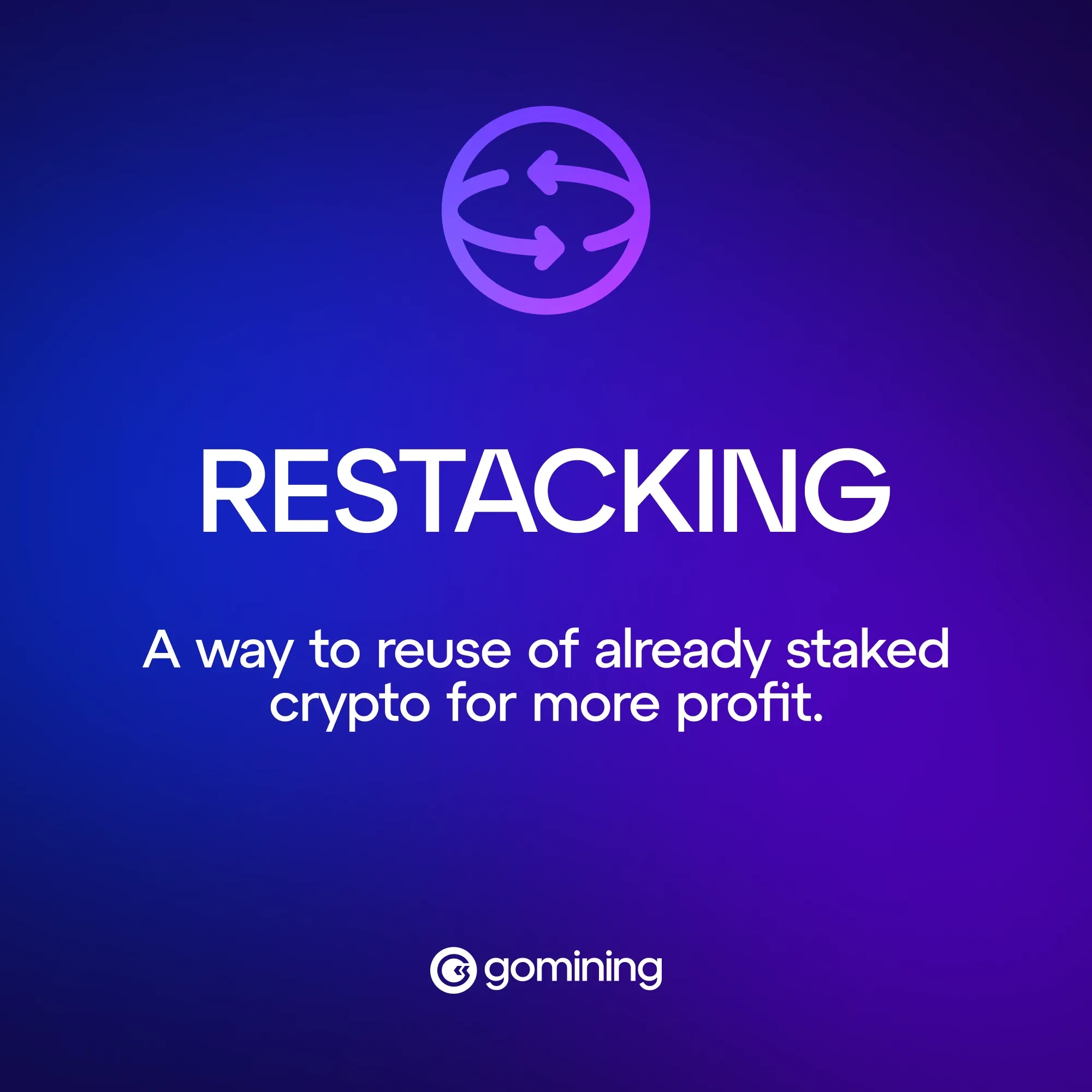 cross-chain restaking